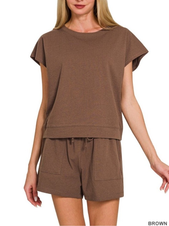 Zenana Outfitters Pants - Zenana‎ Outfitters Brown Shorts **SHORTS ONLY**